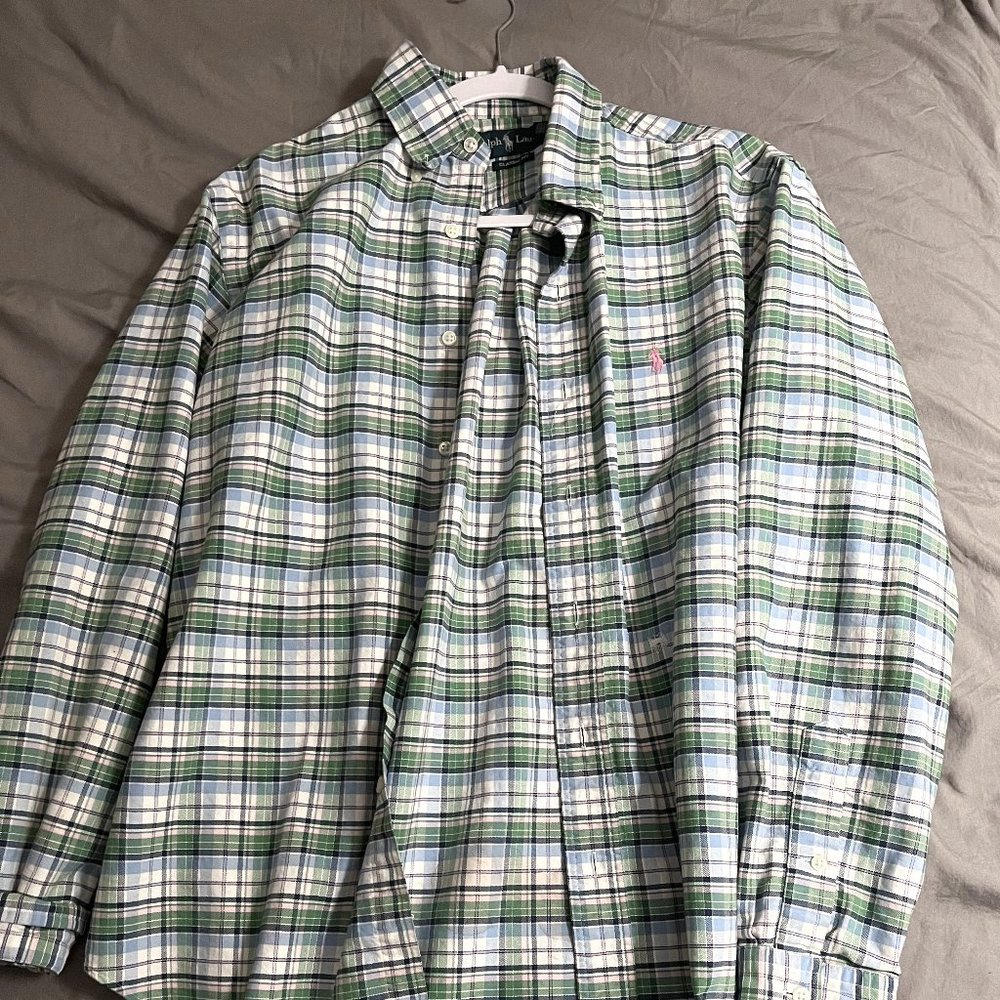 Polo Ralph Lauren Dress Long Sleeve Shirt